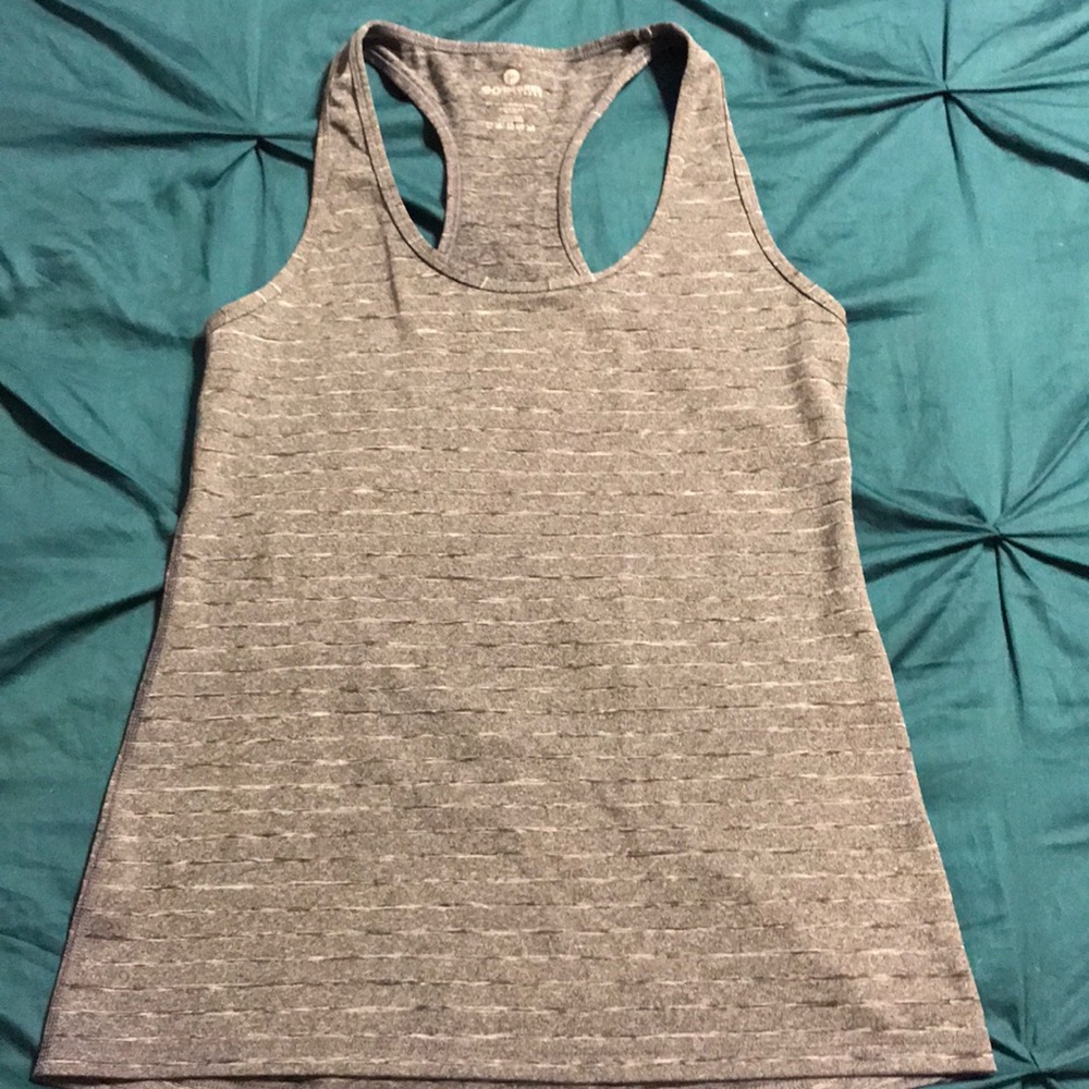 90 Degree By Reflex Gray Racerback Tank